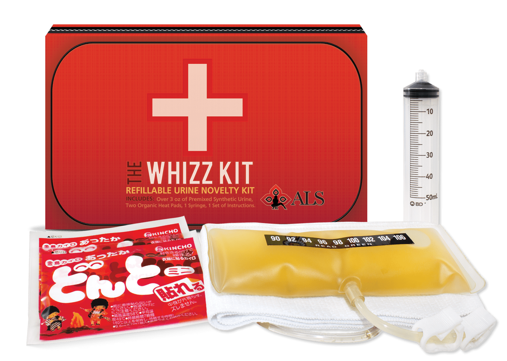 The Whizz Kit: Refillable Synthetic Urine Kit